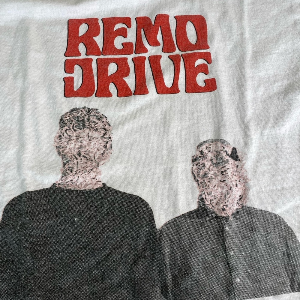 Remo Drive 2022 Tour T-Shirt White Medium M Alstyle Indie Rock Midwest Emo Band